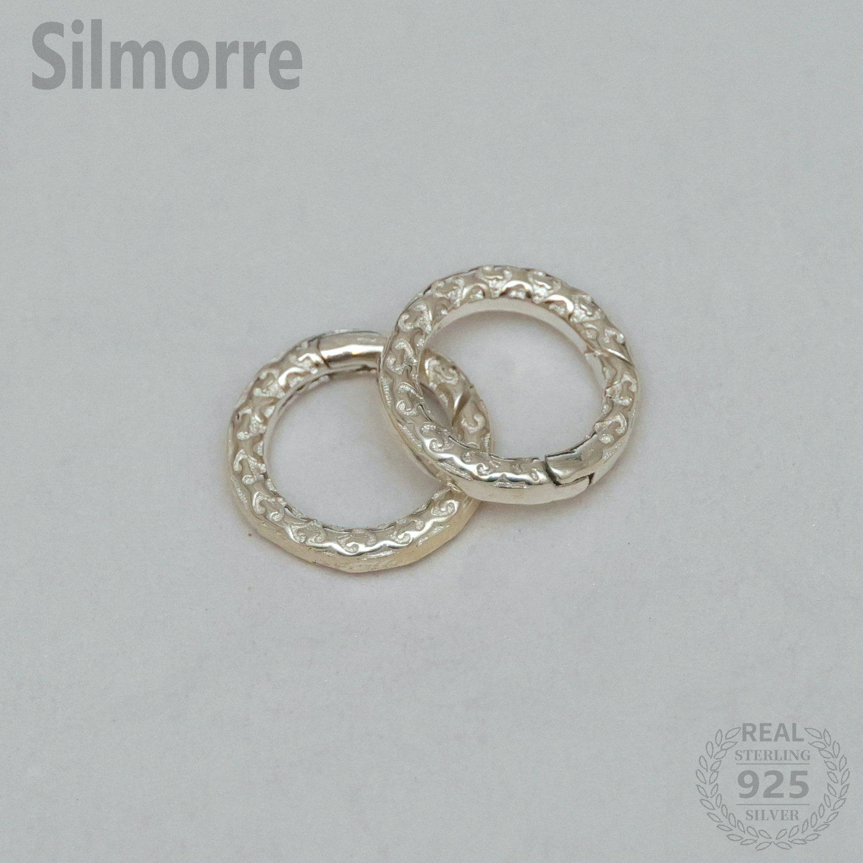 Fine Jewelry & Watches Photos - 1PC 925 Sterling Silver Round Spring