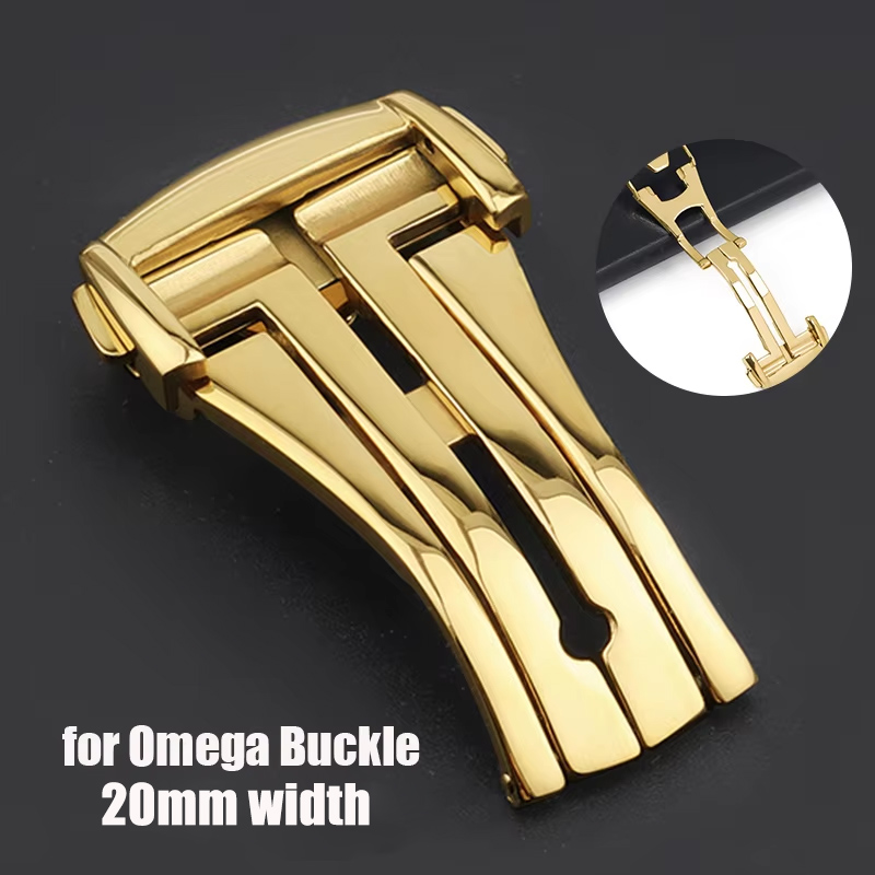 Omega Watch Seamaster - Polished Folding Watch Buckles Stainless Steel