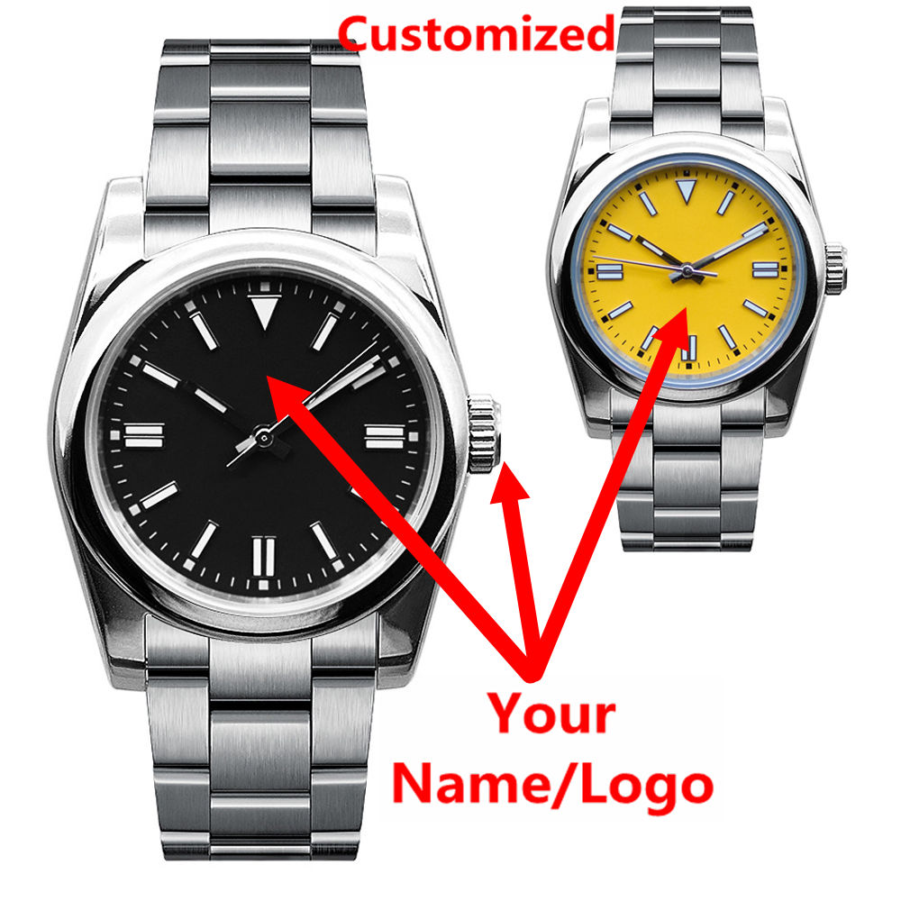 Jewelry And Watches - Custom Logo Mens Watch Sapphire Luxury