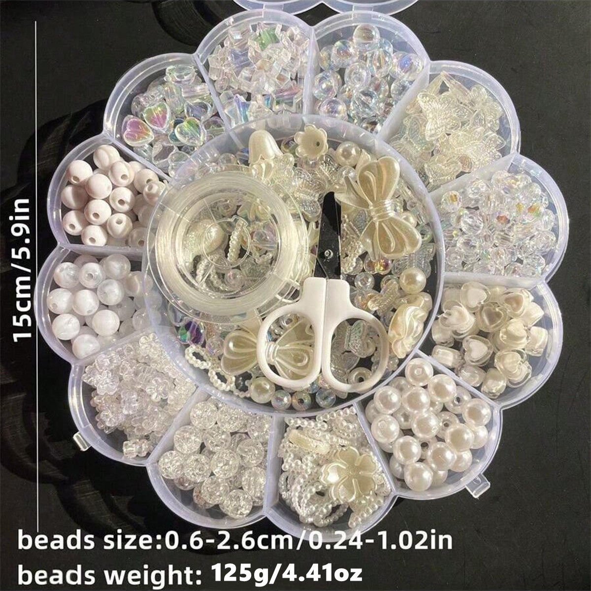 2Set/1Set 13 Grids Acrylic Flo - Fine Jewelry & Watches Photos ulasan dan harga