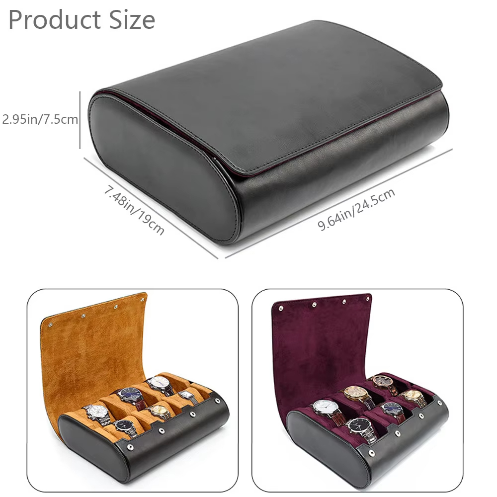 Watch Travel Case for Men Wome - Watch Display Box ulasan dan harga