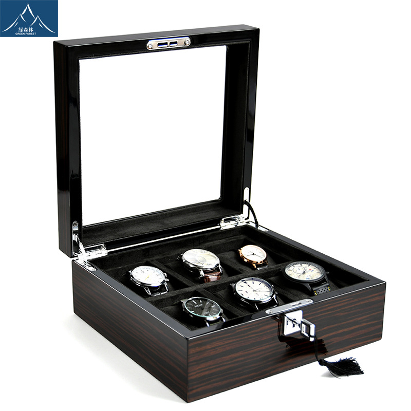 Hxl wooden piano lacquer multi - Watch Display Box ulasan dan harga