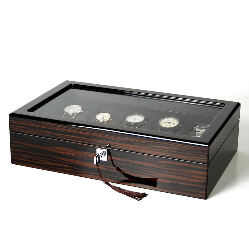 Hxl wooden piano lacquer multi - Watch Display Box ulasan dan harga