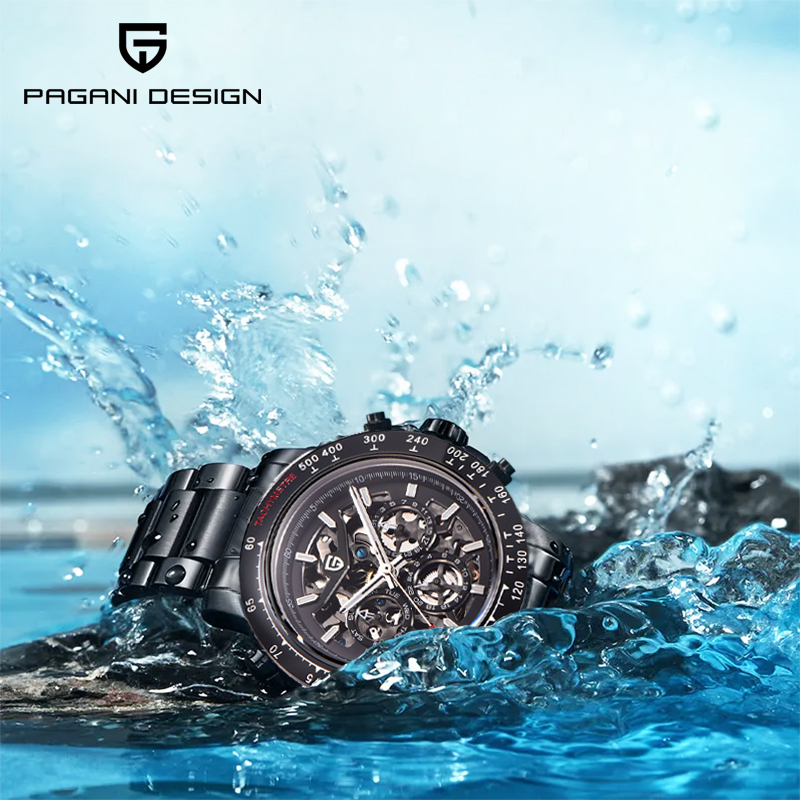 PAGANI DESIGN Mechanical Autom - Watch Display Box ulasan dan harga