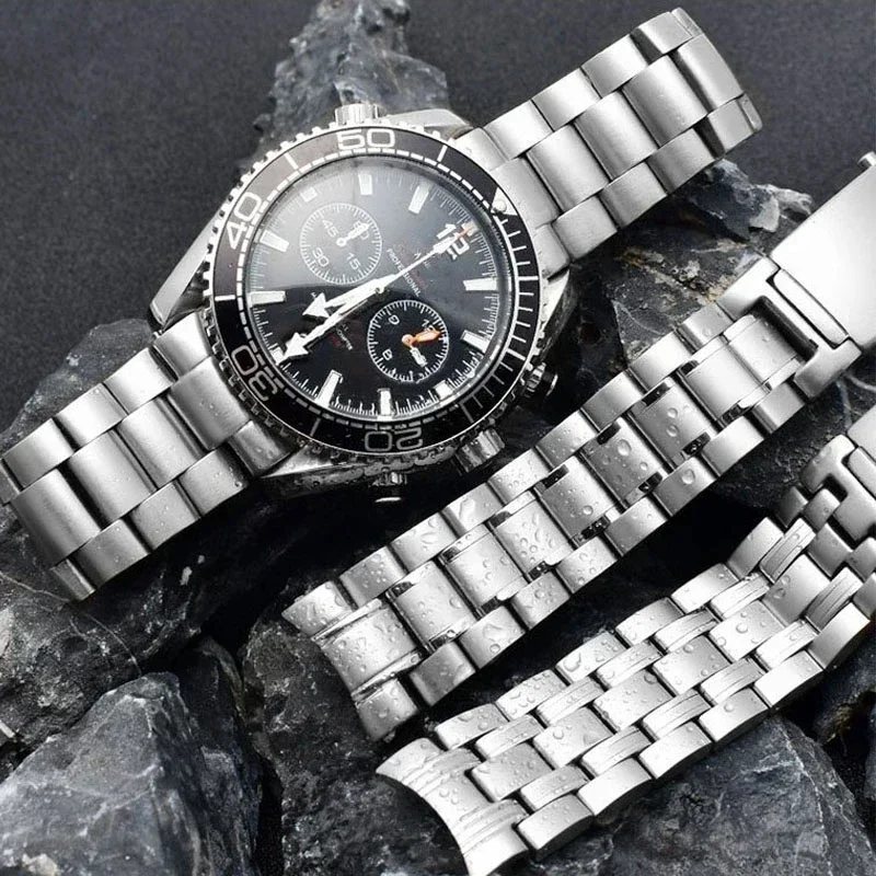 904L Stainless steel watchband - Omega Watch Seamaster ulasan dan harga