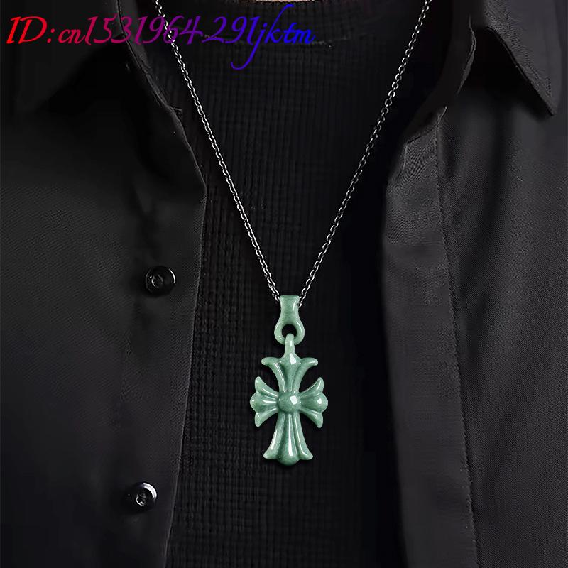 Natural Burmese Jadeite Cross  - Jewelry & Watches Bench ulasan dan harga