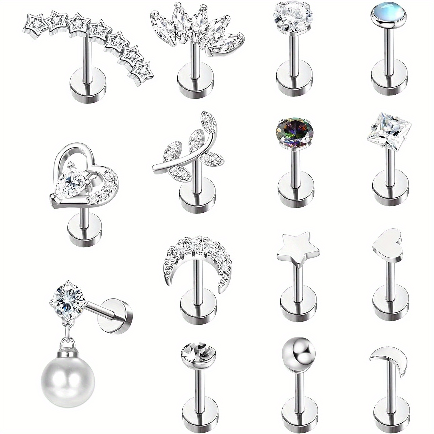 Drperfect Stainless Steel Cart - Opal Earrings Dangle ulasan dan harga