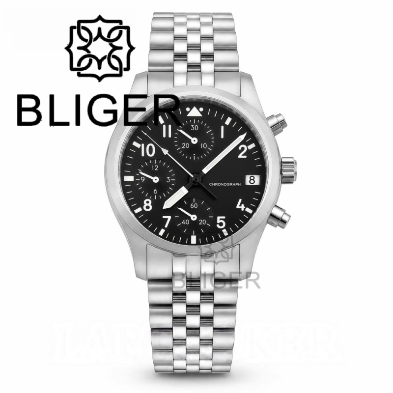 BLIGER Full Black Brushed 38mm - Jewelry And Watches ulasan dan harga