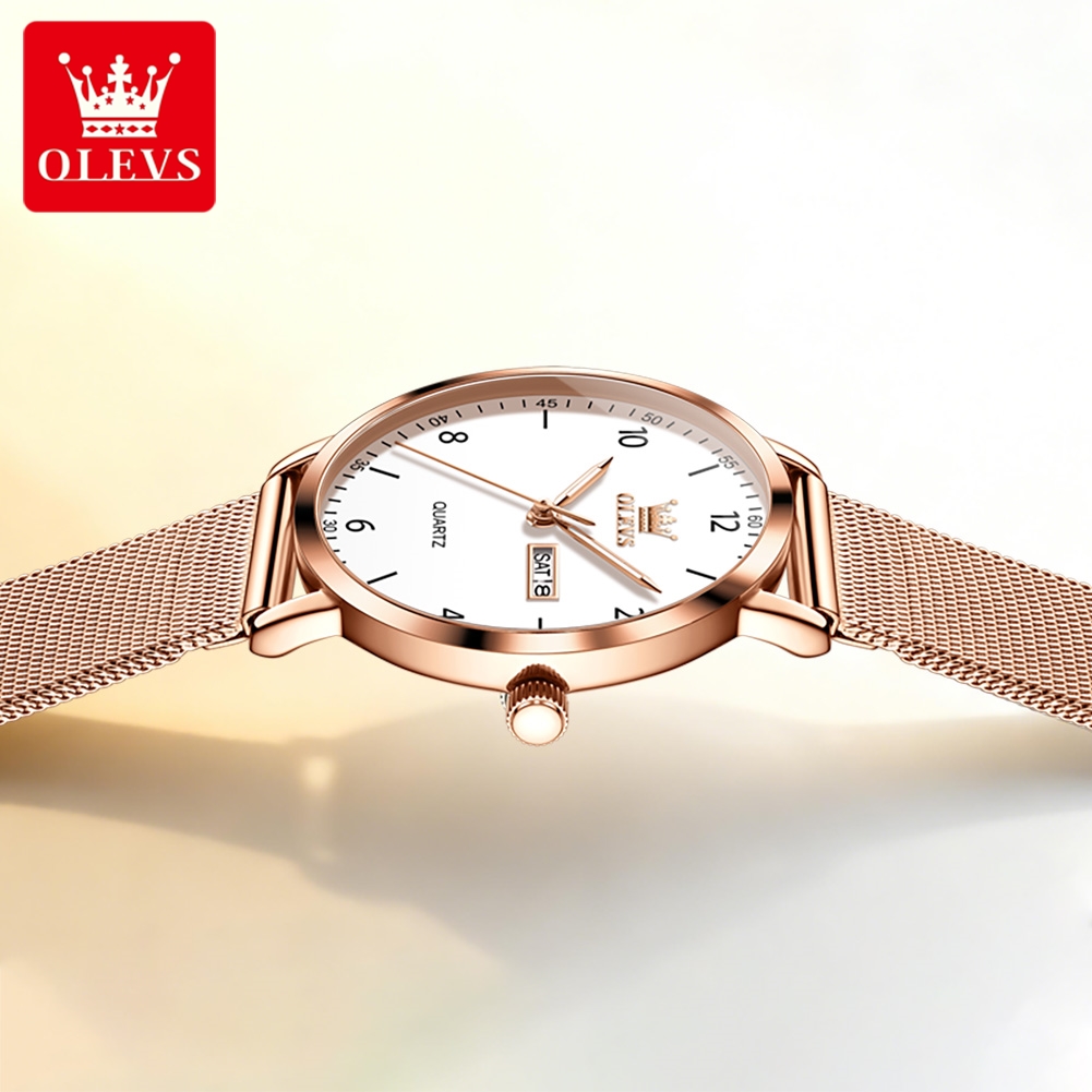 OLEVS 2996 Women Watches Origi - Watch Display Box ulasan dan harga