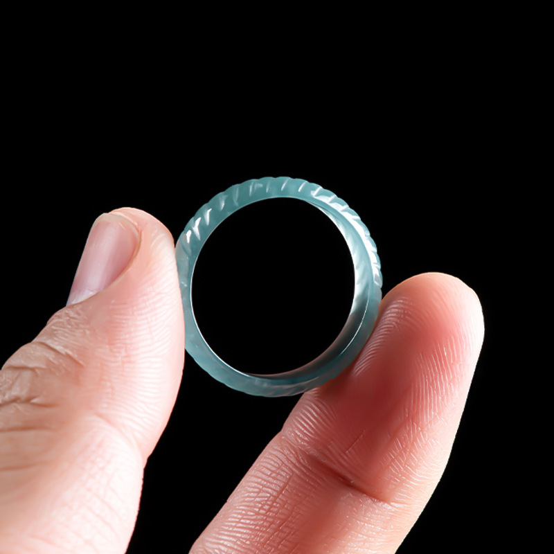 Blue Real Burmese Jadeite Ring - Jewelry & Watches Bench ulasan dan harga
