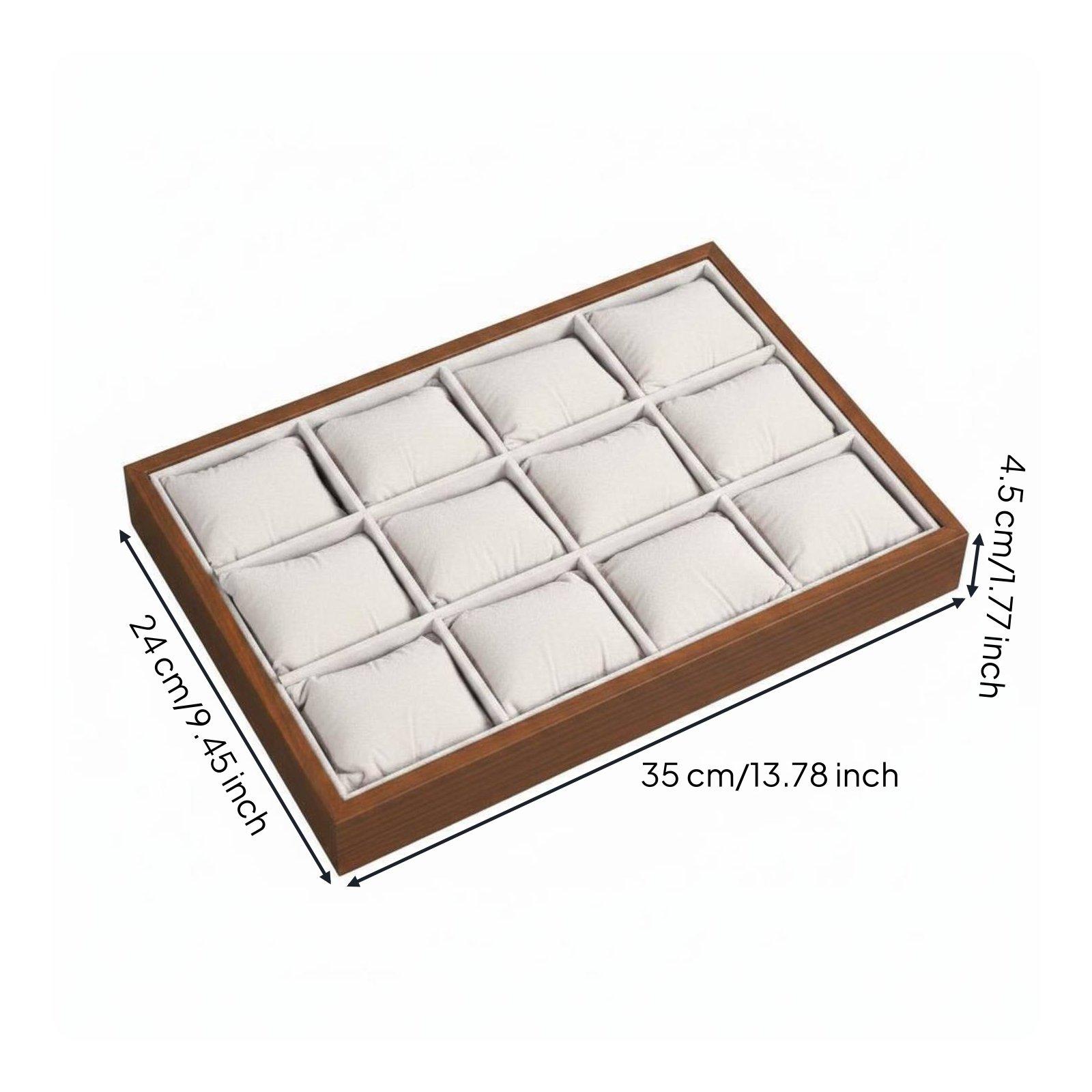 Watch and Jewellery Box Wooden - Watch Display Box ulasan dan harga