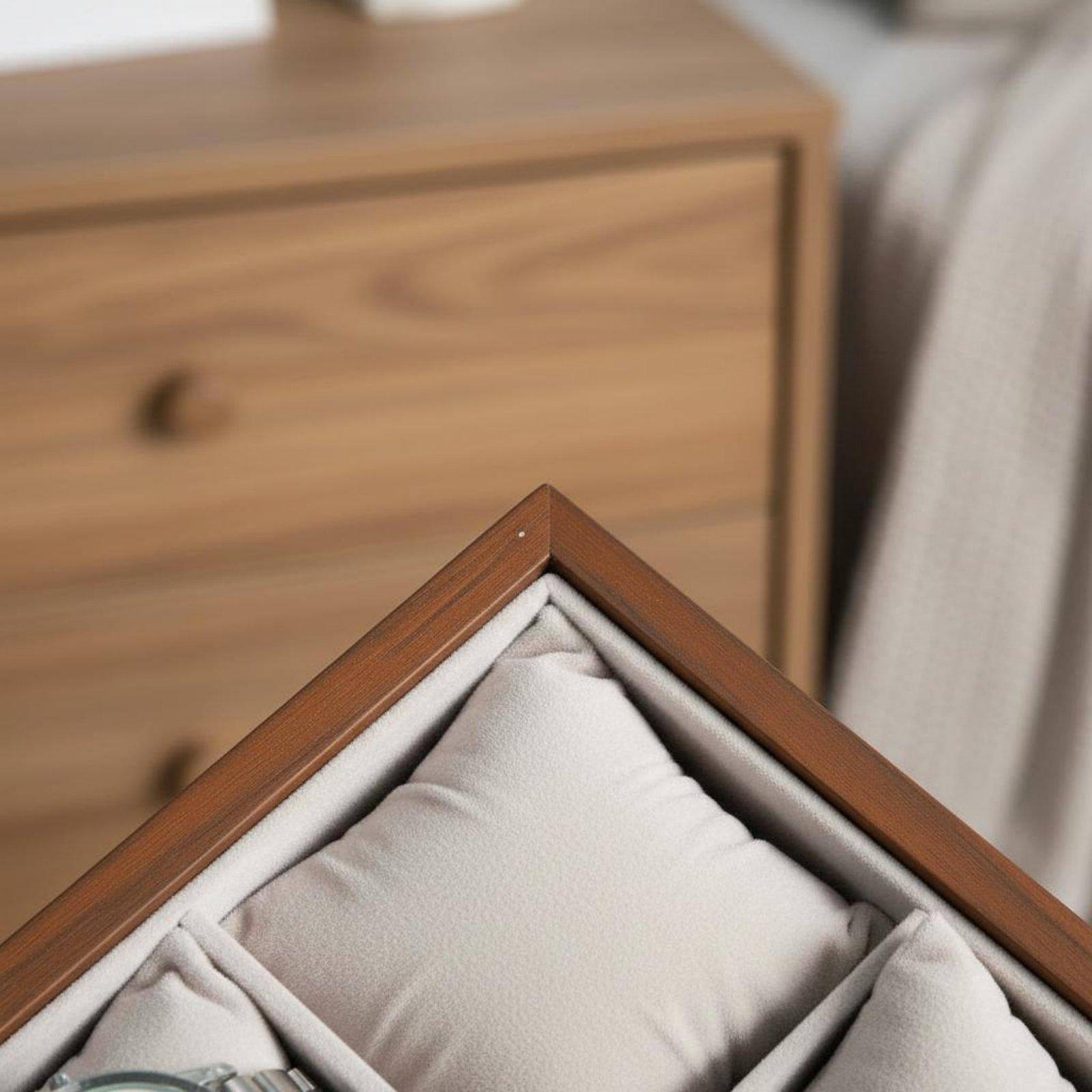 Watch and Jewellery Box Wooden - Watch Display Box ulasan dan harga
