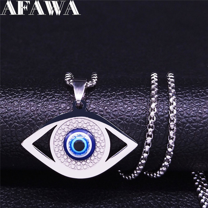 Islam Hamsa Evil Blue Eye Neck - Jewelry & Watches Bench ulasan dan harga