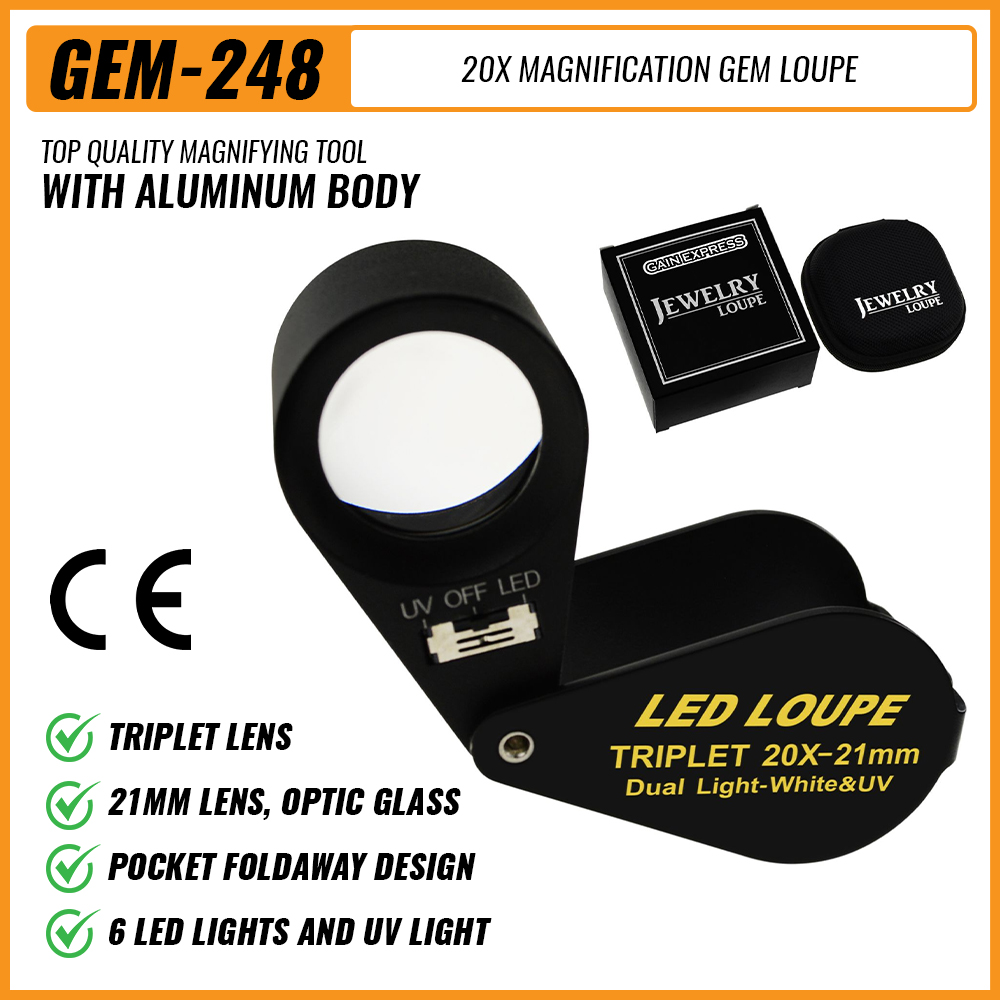 20x Jewelry Loupe 21mm Dual Li - Collectors Coins Jewelry & Watches Of Smithtown Reviews ulasan dan harga