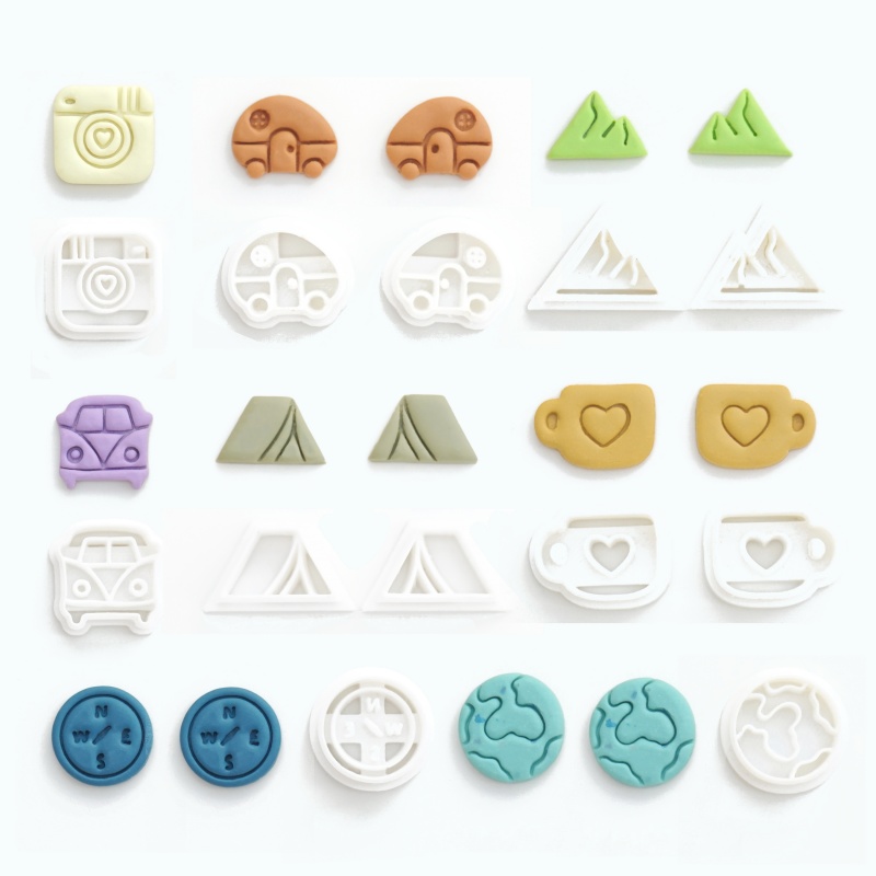 19mm Earring Polymer Clay Cutt - Al Ain Jewelry & Watches Exhibition 2025 ulasan dan harga