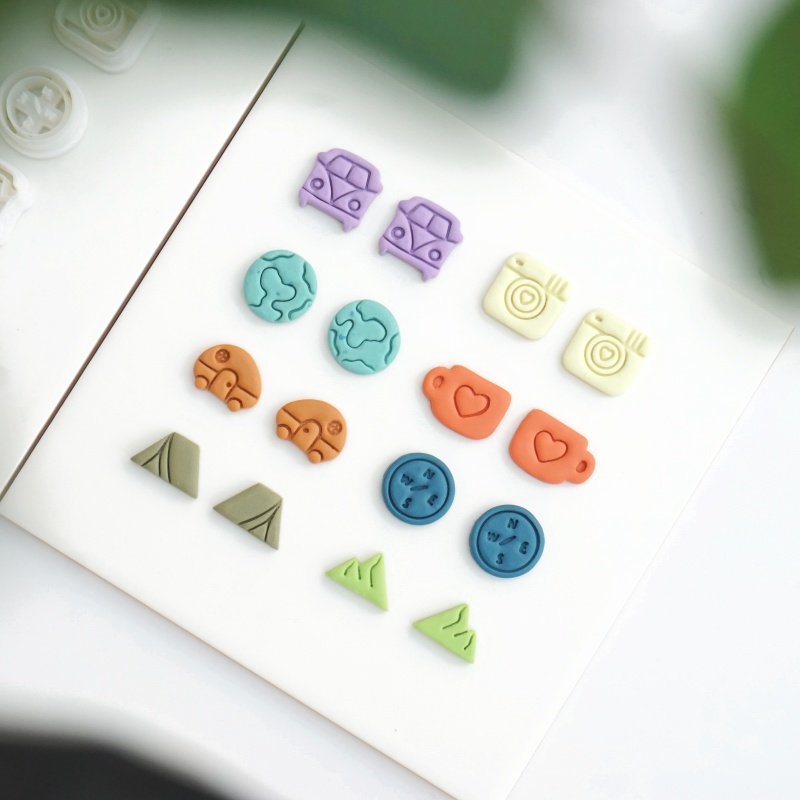 19mm Earring Polymer Clay Cutt - Al Ain Jewelry & Watches Exhibition 2025 ulasan dan harga