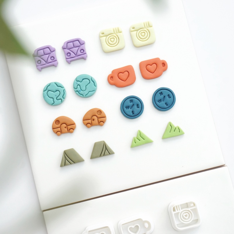 19mm Earring Polymer Clay Cutt - Al Ain Jewelry & Watches Exhibition 2025 ulasan dan harga