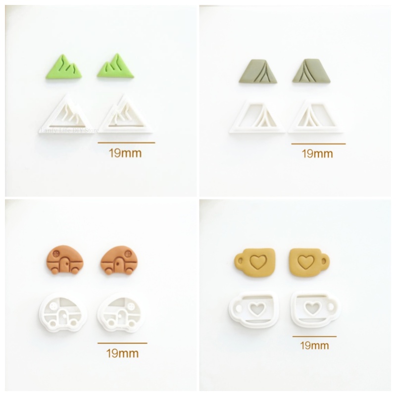 19mm Earring Polymer Clay Cutt - Al Ain Jewelry & Watches Exhibition 2025 ulasan dan harga