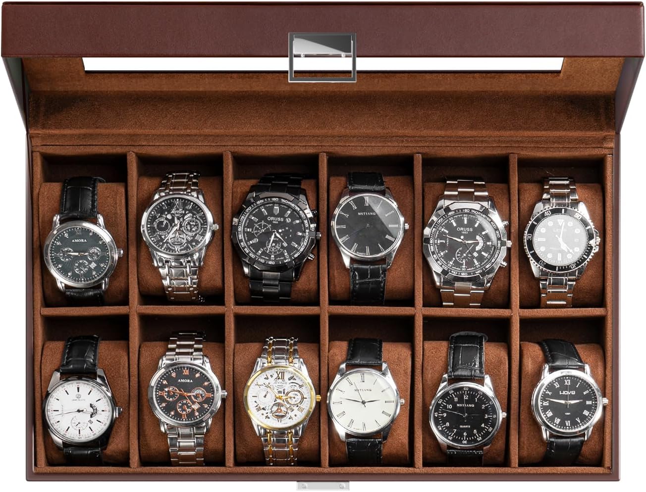 Watch Box Organizer for Dad, 1 - Watch Display Box ulasan dan harga